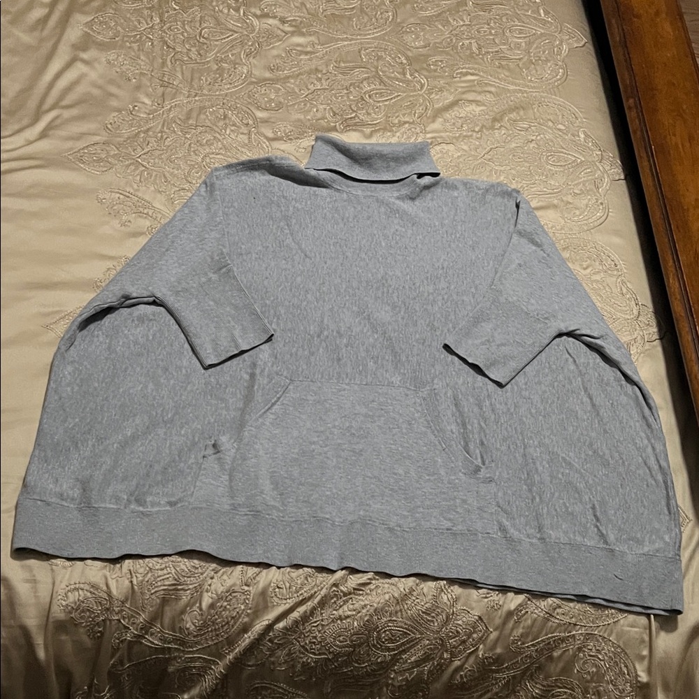 Michael Kors Men's Light Gray Turtleneck Sweater